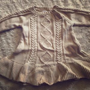 Gap toddler cream color winter dress